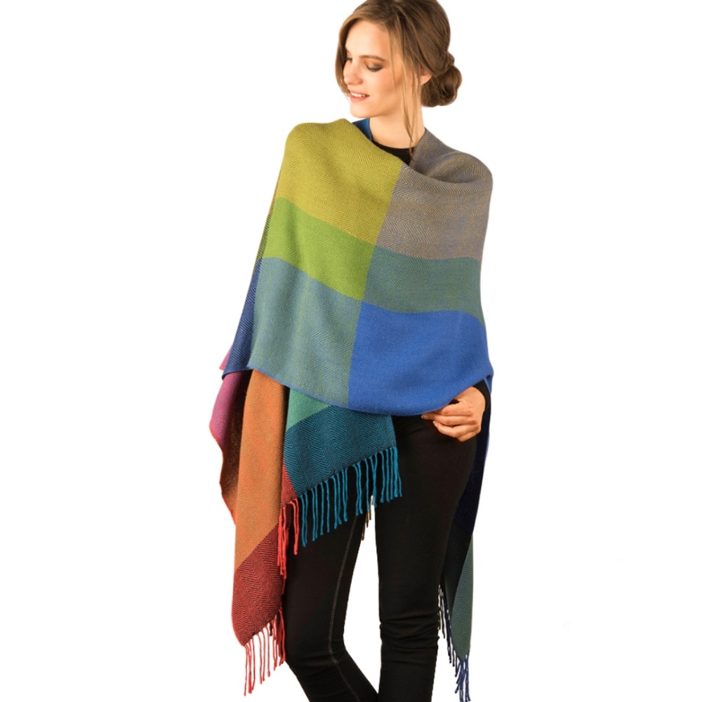 SOL ALPACA WRAP STOLE